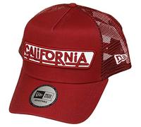 New era California A Frame Adjustable Trucker Cap USA Patch