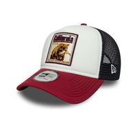New Era California A-Frame Trucker Cap Patch Ours Rouge