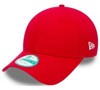 New Era Cap Baseball Curved Scarlet Red 940 Rot Blank Velcroback Réglable 9Forty