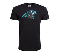 New Era Nfl Regular Carolina Panthers Short Sleeve T-shirt Noir L Homme