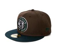 New Era Casquette 59FIFTY NBA Limited Edition pour homme, Marron/vert, 56-57