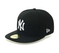 New Era Casquette 59FIFTY MLB New York Yankees Fitted Noir logo blanc Taille 7 3/8