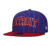 New Era Casquette 9Fifty NBA Detroit PistonsEra Casquette de Baseball (Taille Unique - Bleu foncé)