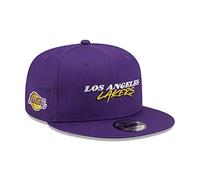 New Era Casquette 9Fifty NBA Script Team LakersEra casquette de baseball (S/M (54-57 cm) - lilas)