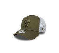 New Era - Casquette 9forty E-Frame Trucker New York Yankees Mlb League Essential Vert Foncé - Kaki