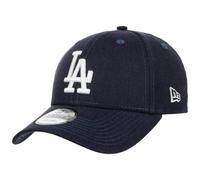 New Era Casquette 9Forty Linen LA DodgersEra Casquette de Baseball Curved Brim Cap (Taille Unique - Bleu foncé)