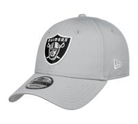 New Era Casquette 9Forty Raiders Side PatchEra Homme - Curved Brim Cap de Baseball NFL Boucle en Metal, avec Visiere Hiver Automne Printemps Ete Printemps-ete - Taille Unique Gris Clair