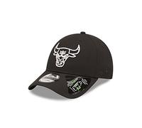 New Era 9Forty Strapback Cap - Repreve Chicago Bulls Noir
