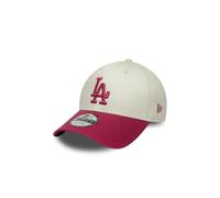 New Era Casquette 9FORTY Side Script Los Angeles Dodgers Homme Rouge/Beige Taille unique