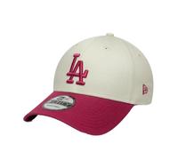 New Era Casquette 9FORTY Side Script Los Angeles Dodgers Homme Rouge/Beige Taille unique