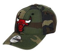 New Era 9Forty Cap - Chicago Bulls washed wood camo