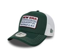 New Era Casquette A-Frame Trucker Ellicott Street Patch Verte