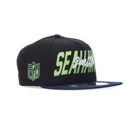 New Era - Casquette à visière plate Seattle Seahawks - Homme - Accessoires - Noir - Taille: S
