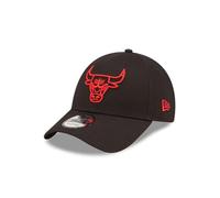 New Era Casquette de Baseball 940 NBA Chicago Bulls Neon Outline 9Forty Noir