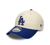 New Era Casquette de baseball 9Forty M Crown MLB Los Angeles Dodgers pour adulte Beige clair