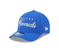 New Era Casquette de baseball 9Forty M Crown NBA Draft Dallas Mavericks pour adulte Bleu Taille M