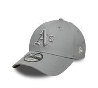 New Era Casquette de baseball 9Forty Team Outline MLB Oakland Athletics pour adulte Gris