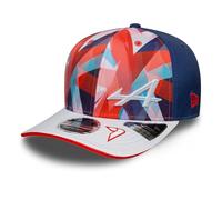 New Era Casquette de baseball Alpine F1 Team - Collection officielle 2025 - Jack Doohan Drivers Silverstone édition spéciale - Blanc - Réglable, Bleu marine, blanc, rouge, turquoise, Taille unique