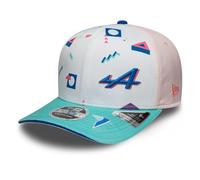 New Era Casquette de baseball Alpine F1 Team - Collection officielle 2025 - Jack Doohan Drivers USA Miami Special Edition - Blanc et bleu - Réglable, blanc, Taille unique