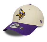 New Era Casquette de baseball pour homme 9FORTY Minnesota Vikings - Crème clair - Taille unique