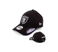 New Era Casquette de baseball pour homme - Motif Limiterte - NBA NFL MLB - Yankees Lakers Bulls Dodgers Raiders Chiefs, Las Vegas Raiders Black V1, taille unique