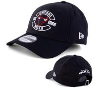 New Era - Casquette de basketball 9FORTY MLB NBA NFL Limited Edition pour homme, Chicago Bulls Black., taille unique