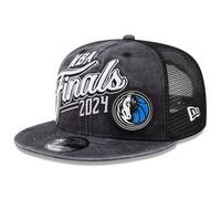 New Era Casquette de camionneur Dallas Mavericks 9FIFTY 2024 NBA Finals Western Conference Champions - Noir, noir, Taille unique
