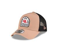 New Era Casquette de Camionneur réglable Buffalo Chapeau Casquette de Baseball écusson visière courbée Maille Beige Noir
