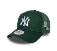 Casquette New Era League Essential Trucker New York Yankees vert foncé blanc