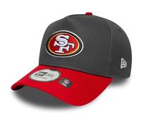 New Era Casquette E-Frame Snapback Label San Francisco 49ers - Taille Unique Anthracite