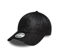 New Era Casquette élégante pour Femmes New York Yankees avec Dentelle Baseball MLB Chapeau NY 9Forty été Noir