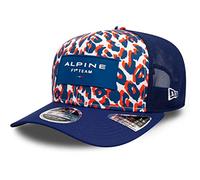 New Era Casquette F1 Alpine British 9Fifty Trucker Stretch Snapback - Couleur : bleu, bleu, M/L