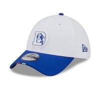New Era Casquette flexible pour homme Blanc/bleu marine Denver Broncos 2025 NFL Training Camp 39THIRTY