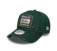 New Era Casquette Patch Distressed 9Forty E-Frame Vert foncé