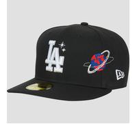 New-Era Casquette PLANET ICON 59FIFTY® LOS ANGELES DODGERS in Noir 7 1/8