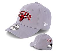 New Era Casquette pour enfant - Casquette de baseball - MLB - NFL - NBA - Bulls - Yankees - Seahawks - Patriots - Chiefs, Chicago Bulls gris, 52-54