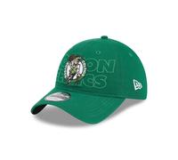 New Era Casquette réglable NBA Draft 9Twenty pour homme ~ Boston celtics Vert