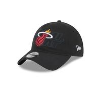 New Era Casquette réglable NBA Draft 9Twenty pour homme ~ Miami Heat noir