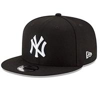 New Era Casquette réglable New York Yankees Selection Exclusive 9FIFTY - OSFM, Couronne Noire avec Logo Blanc, Taille Unique