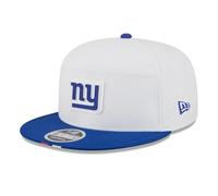 New Era Casquette snapback 9FIFTY pour homme Blanc/Royal New York Giants 2025 NFL Training Camp Split Panel