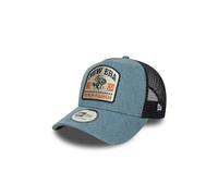 New Era Casquette Trucker Logo Patch DenimEra Femme/Homme - de Baseball Mesh Snapback, avec Visiere Printemps-ete Printemps Ete Automne Hiver - Taille Unique Denim