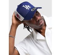 New Era MLB LA Dodgers Side Patch 9Forty Aframe Trucker Cap One Size