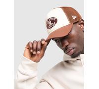 New Era Casquette trucker MLB New York Yankees Oval - Crème One Size