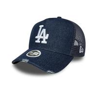 New Era Casquette Trucker WMNS Denim DodgersEra Casquette de Baseball Casquette Mesh (Taille Unique - Bleu foncé)