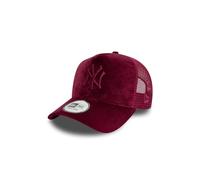 New Era Casquette Trucker WMNS Denim YankeesEra Femme/Snapback - de Baseball Mesh Snapback, avec Visiere, Visiere Printemps-ete Ete - Taille Unique Bleu Clair