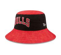 New Era Chapeau Bob NBA Washed Pack Chicago Bulls Rouge-Noir M