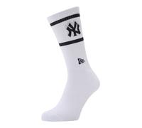 New Era Chaussettes unisexes Premium Crew New York Yankees Blanc