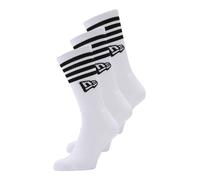 NEW ERA Chaussettes noir / blanc, Taille 35-38