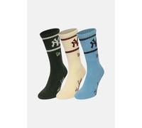 NEW ERA Chaussettes Unisexe Bleu (3 Paire) York Yankees MLB Automne Hiver