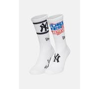 NEW ERA Chaussettes Unisexe Noir (2 Paire) York Yankees World Series Autu